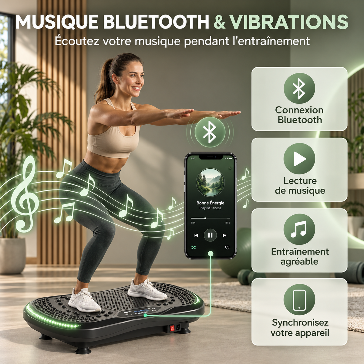 FITFOLDA PV490PRO - Plateforme vibrante 4D haut de gamme